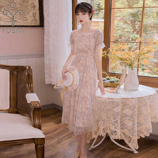 yosimi long women dress summer pink floral print chiffon and voile short sleeve a-line mid-calf empire party elegant 210604, Black;gray
yosimi long women dress summer pink floral print chiffon and voile short sleeve a-line mid-calf empire party elegant 210604, Black;gray