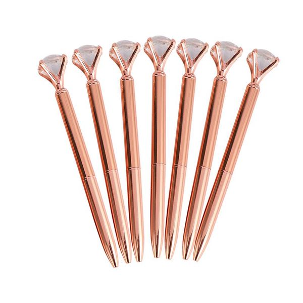 ballpoint pen big gem metal ball with large diamond black ic pens fashion school office supplies 7 in 1, Blue;orange
ballpoint pen big gem metal ball with large diamond black ic pens fashion school office supplies 7 in 1, Blue;orange