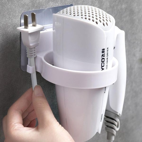 hooks & rails hair dryer rack bathroom wall-mounted organizer storage and accessories organize
hooks & rails hair dryer rack bathroom wall-mounted organizer storage and accessories organize