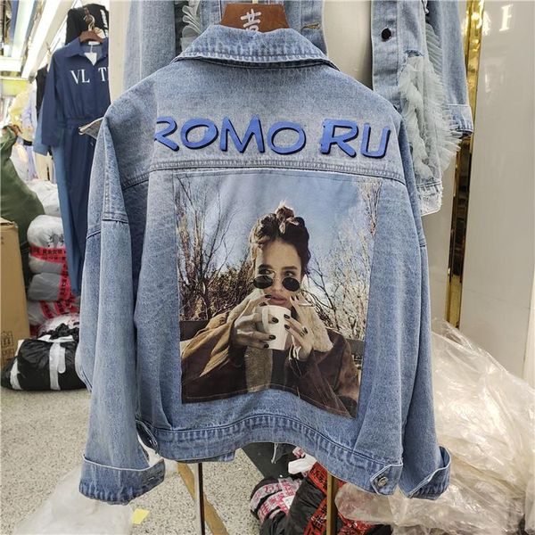 women's jackets vintage denim jacket short loose spring autumn students pictures ladies harajuku bf tremble street wear, Black;brown
women's jackets vintage denim jacket short loose spring autumn students pictures ladies harajuku bf tremble street wear, Black;brown
