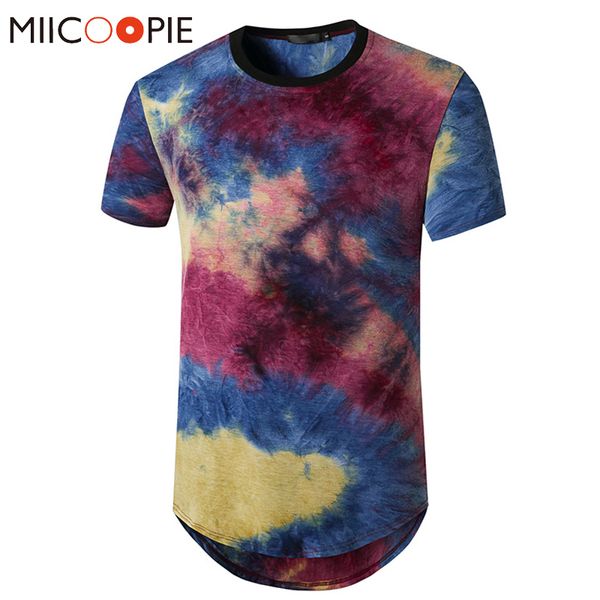 hip hop long t shirt for men summer casual gradient printed short sleeve hombre korean oversized t shirt streetwear, White;black
hip hop long t shirt for men summer casual gradient printed short sleeve hombre korean oversized t shirt streetwear, White;black