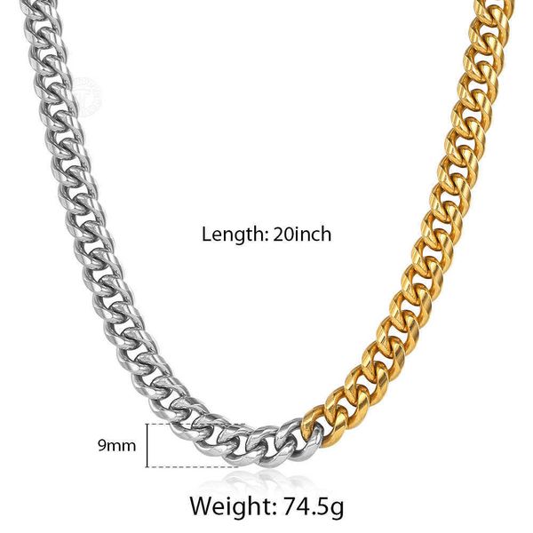 miami hip hop style men's and women's neck ras necklace, cuban stainless steel mesh chain, gold and silver, fashion jewelry, 3 / 9
miami hip hop style men's and women's neck ras necklace, cuban stainless steel mesh chain, gold and silver, fashion jewelry, 3 / 9