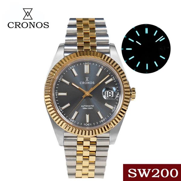 wristwatches men luxury mechanical retro jubilee bracelet 40mm sw200 automatic watch 100m waterproof luminous pvd diver, Slivery;brown
wristwatches men luxury mechanical retro jubilee bracelet 40mm sw200 automatic watch 100m waterproof luminous pvd diver, Slivery;brown