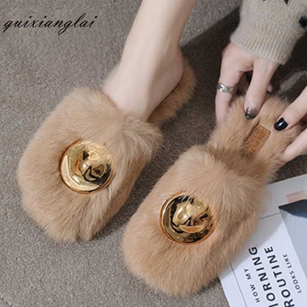slippers baotou flat bottom fur women wear 2021 autumn and winter fashion wild hair women's shoes, Black
slippers baotou flat bottom fur women wear 2021 autumn and winter fashion wild hair women's shoes, Black