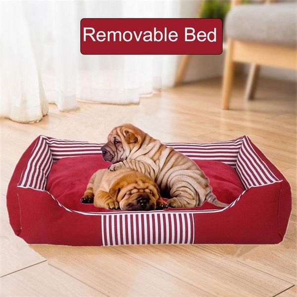 kennels & pens removable dog bed sofa detachable cushion sleeping kennel cat kitten mat pet house products for small medium large
kennels & pens removable dog bed sofa detachable cushion sleeping kennel cat kitten mat pet house products for small medium large