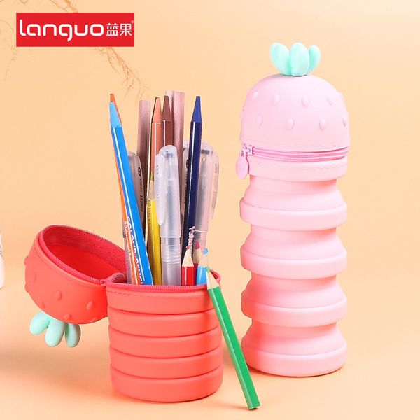 pencil stationery case student chaoku silicone retractable pencil case creative cartoon strawberry girl heart retractable pencil case
pencil stationery case student chaoku silicone retractable pencil case creative cartoon strawberry girl heart retractable pencil case
