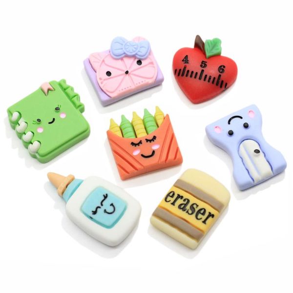 decorative objects & figurines cute school items notebook pencil flatback resin cabochons embellishments diy scrapbooking hair bow accessori
decorative objects & figurines cute school items notebook pencil flatback resin cabochons embellishments diy scrapbooking hair bow accessori