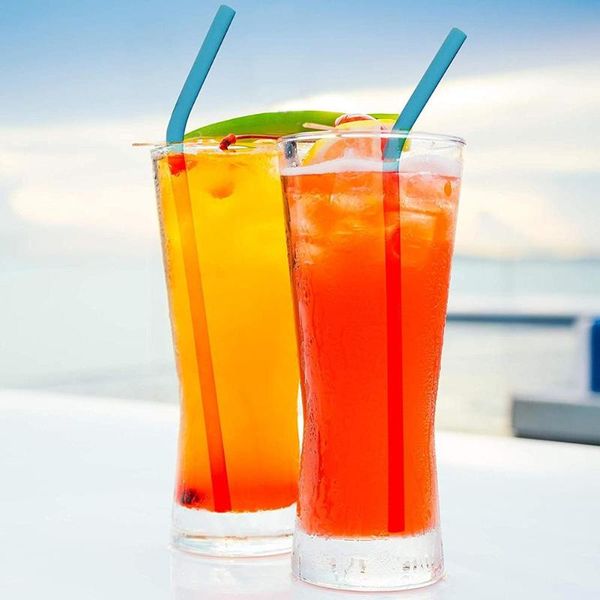 drinking straws 6pcs/set reusable silicone food grade straw with cleaning brush color extra long flexible party
drinking straws 6pcs/set reusable silicone food grade straw with cleaning brush color extra long flexible party