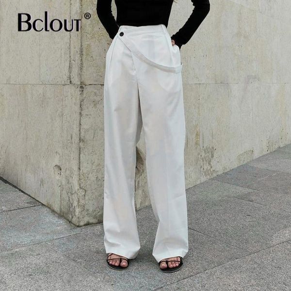 women's pants & capris bclout autumn white regular wide leg women streetwear high waist trousers pleated pocket long pant 2021 woven cl, Black;white
women's pants & capris bclout autumn white regular wide leg women streetwear high waist trousers pleated pocket long pant 2021 woven cl, Black;white