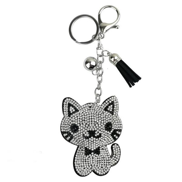 fine key chain korean version of leather cute kitten fot bag hanging car beautiful creative pendant small gift., Silver
fine key chain korean version of leather cute kitten fot bag hanging car beautiful creative pendant small gift., Silver