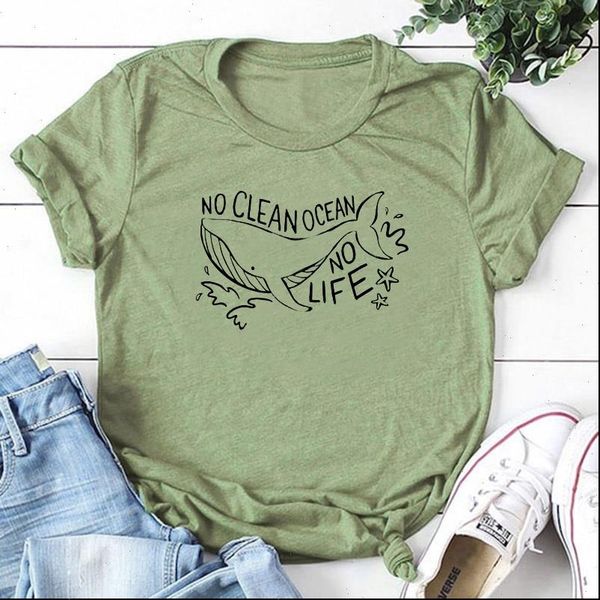 no clean womens t shirt ocean life skip straw whale tshirt streetwear protect our women shirts cotton drop, White
no clean womens t shirt ocean life skip straw whale tshirt streetwear protect our women shirts cotton drop, White