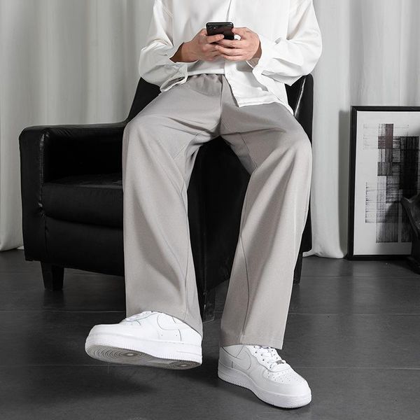 men's suits & blazers 2021 summer dark high waist wide leg lovers suit pants bf straight tube loose ice casual, White;black
men's suits & blazers 2021 summer dark high waist wide leg lovers suit pants bf straight tube loose ice casual, White;black