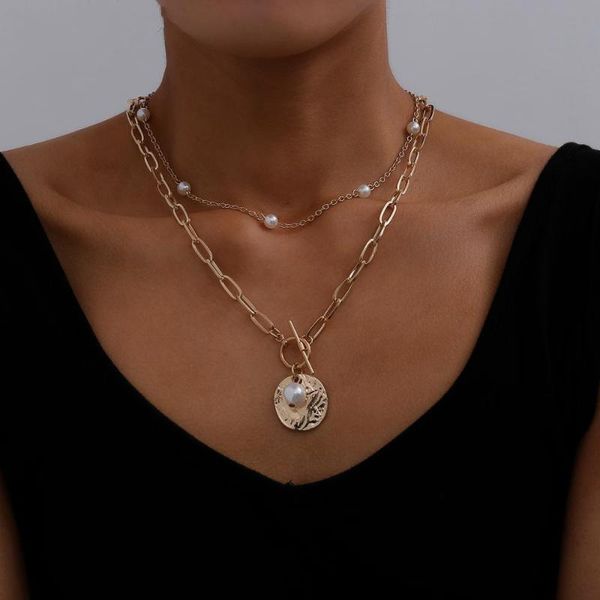 chains gothic necklace retro exaggerated clavicle chain locke pendant female jewelry hip hop punk accessories gift for friends, Silver
chains gothic necklace retro exaggerated clavicle chain locke pendant female jewelry hip hop punk accessories gift for friends, Silver