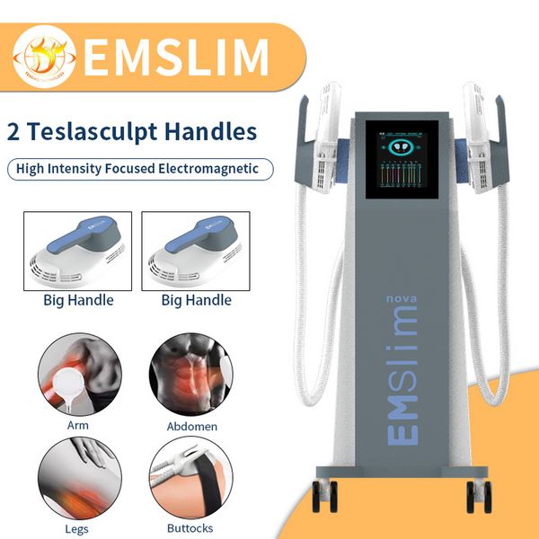 

foot massager 2 handles ems slim machine emslim electromagnetic muscle building fat burning machine ultrashape devices for salon