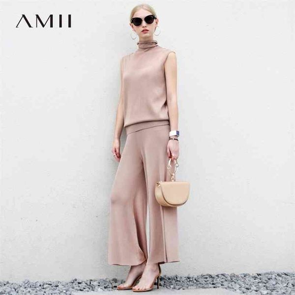 minimalism summer knitted women's causal turtleneck slim fit tshirt solid loose pants 11890003 210527, White
minimalism summer knitted women's causal turtleneck slim fit tshirt solid loose pants 11890003 210527, White