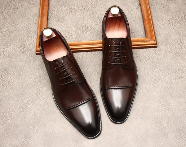 2021 New Classic Formal Mens Dress Shoes Genuine Leather British Toe Black Brown Business Wedding Office Brogue Shoes For Men
2021 New Classic Formal Mens Dress Shoes Genuine Leather British Toe Black Brown Business Wedding Office Brogue Shoes For Men