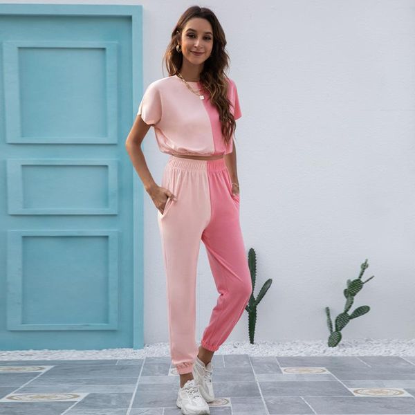 women's two piece pants 2021 european and american fashion off the shoulder double color sports suit, White
women's two piece pants 2021 european and american fashion off the shoulder double color sports suit, White