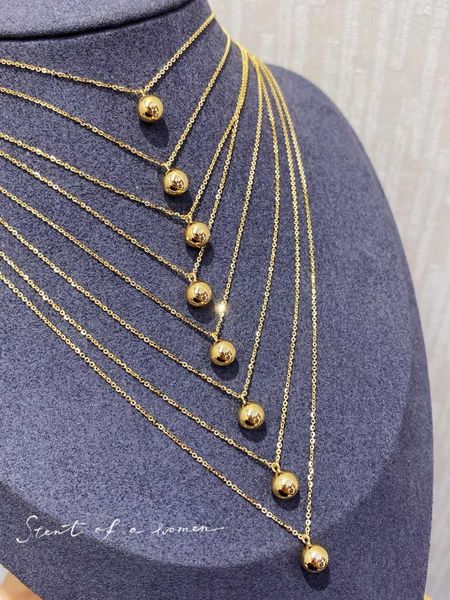 chains ins style really 18k gold minimalist 6mm small light bead pendant necklace full screen fashion sense of senior gif, Silver
chains ins style really 18k gold minimalist 6mm small light bead pendant necklace full screen fashion sense of senior gif, Silver