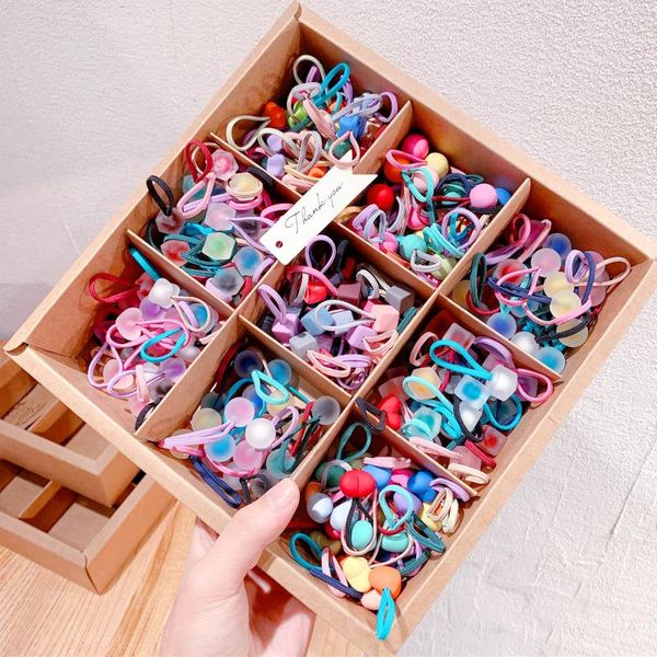 hair accessories 15pcs korean colorful matte elastic bands ears girls lovely set headdress, Slivery;white
hair accessories 15pcs korean colorful matte elastic bands ears girls lovely set headdress, Slivery;white
