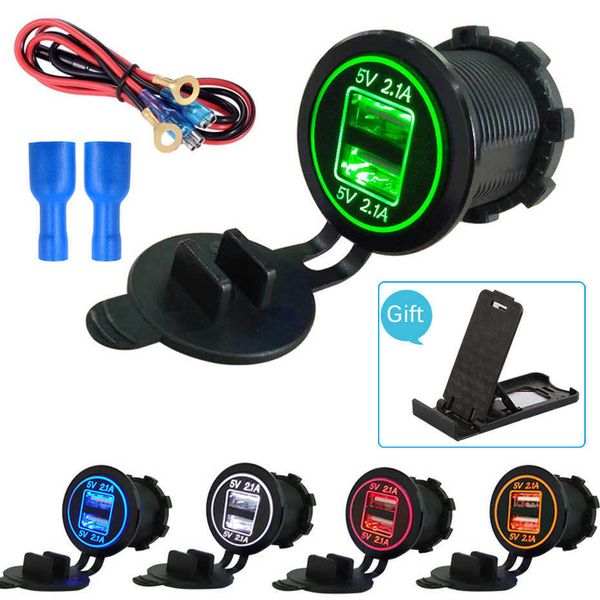 dual 4.2a car usb charger socket universal 12v-32v motorcycle car truck van atv boat waterproof for phone tablet dvr gps switch
dual 4.2a car usb charger socket universal 12v-32v motorcycle car truck van atv boat waterproof for phone tablet dvr gps switch