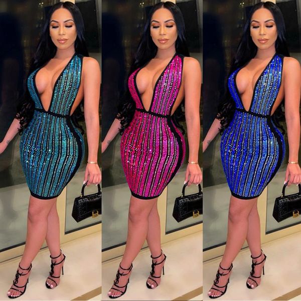 casual dresses zaggin 2021 autumn deep v-neck sleeveless skinny dress women solid 3-colors diamonds mini lady hollow out, Black;gray
casual dresses zaggin 2021 autumn deep v-neck sleeveless skinny dress women solid 3-colors diamonds mini lady hollow out, Black;gray