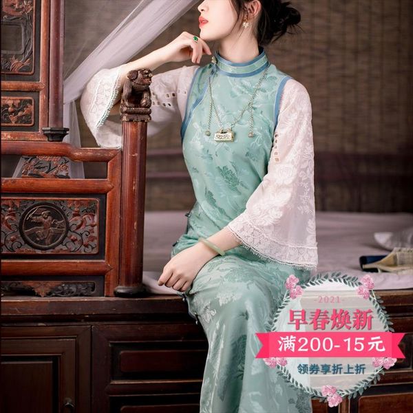 tianya herbs chun xia autumn chinese wind of the republic china fashion fake two modified cheongsam dress young ethnic clothing, Red
tianya herbs chun xia autumn chinese wind of the republic china fashion fake two modified cheongsam dress young ethnic clothing, Red