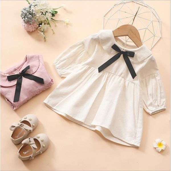 girl's dresses toddler kids girls autumn clothes solid bow doll collar dress outfits girl princess clothing 1 2 3 4 years, Red;yellow
girl's dresses toddler kids girls autumn clothes solid bow doll collar dress outfits girl princess clothing 1 2 3 4 years, Red;yellow