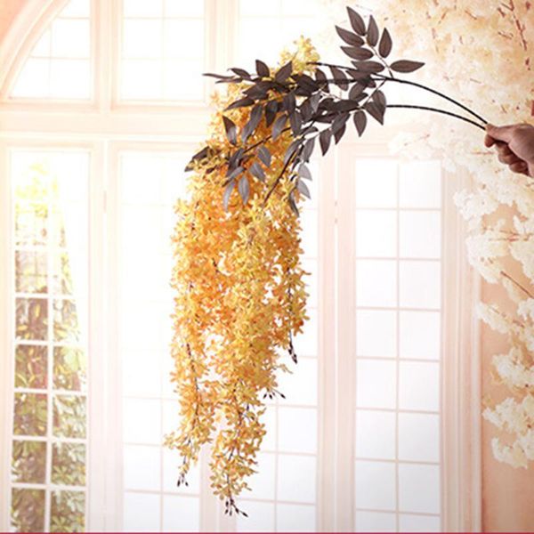 decorative flowers & wreaths decorations artificial flower vine decor wisteria garland plant foliage
decorative flowers & wreaths decorations artificial flower vine decor wisteria garland plant foliage