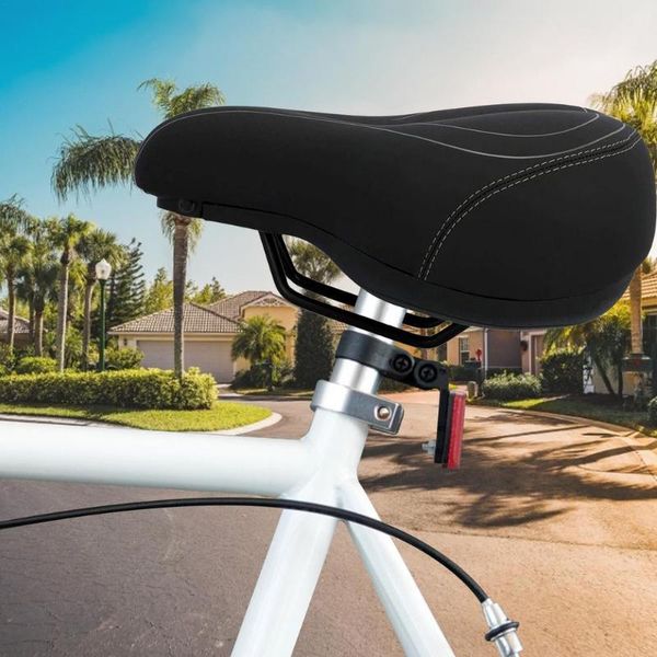 bike saddles mtb bicycle saddle big bucushion leather surface seat mountain absorbing memory foam cushion
bike saddles mtb bicycle saddle big bucushion leather surface seat mountain absorbing memory foam cushion