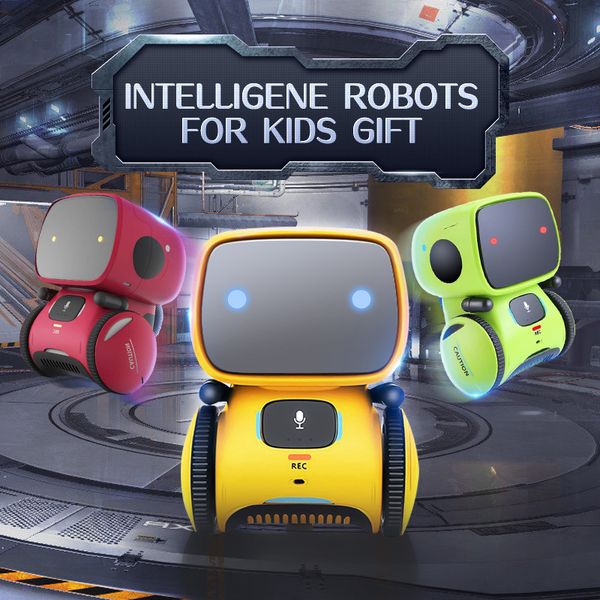 New arrival Interactive Robot Cute Toy Smart educational Robots for Kids Dance Voice Command Touch Control Toys birthday Gifts, English red
New arrival Interactive Robot Cute Toy Smart educational Robots for Kids Dance Voice Command Touch Control Toys birthday Gifts, English red