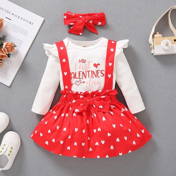 baby valentines day outfit infant girls clothes my 1st valentine's romper +hearts suspender skirt headbands set clothing sets, White
baby valentines day outfit infant girls clothes my 1st valentine's romper +hearts suspender skirt headbands set clothing sets, White