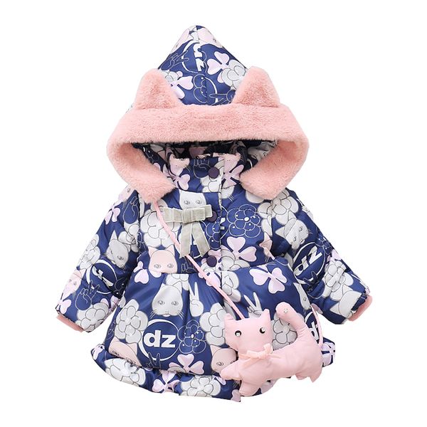 children girls flower thicken winter jackets with bag 2pcs cartoon printing warm girls coats cute girl outerwear girl clothes, Camo
children girls flower thicken winter jackets with bag 2pcs cartoon printing warm girls coats cute girl outerwear girl clothes, Camo