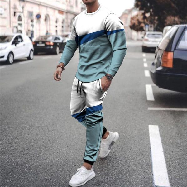 jogging clothing fashionable men's 3d stitching printing casual long-sleeved trousers 2-piece set 2021 summer sportswear slim fit, Black;red
jogging clothing fashionable men's 3d stitching printing casual long-sleeved trousers 2-piece set 2021 summer sportswear slim fit, Black;red