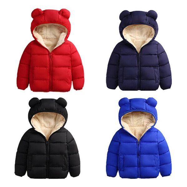 coat fashion winter warm toddler kids baby boys girls clothes bear hoodie jacket outwear snowsuit 3m-3years, Blue;gray
coat fashion winter warm toddler kids baby boys girls clothes bear hoodie jacket outwear snowsuit 3m-3years, Blue;gray