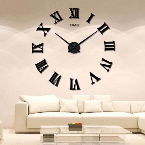 wall clocks big mirror clock large size eva stickers diy personality art 3d mute home decoration
wall clocks big mirror clock large size eva stickers diy personality art 3d mute home decoration