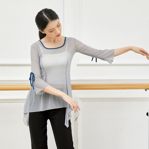 stage wear classical dance practice clothes for women female latin body training slim clothing modal yoga long sleeve, Black;red
stage wear classical dance practice clothes for women female latin body training slim clothing modal yoga long sleeve, Black;red