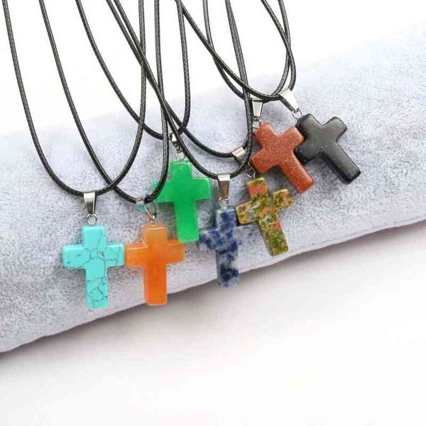 wholesale natural stone pendant necklace simple cross shape crystal agat tiger eyes stone necklace good quality necklace jewelry g220310, Silver
wholesale natural stone pendant necklace simple cross shape crystal agat tiger eyes stone necklace good quality necklace jewelry g220310, Silver