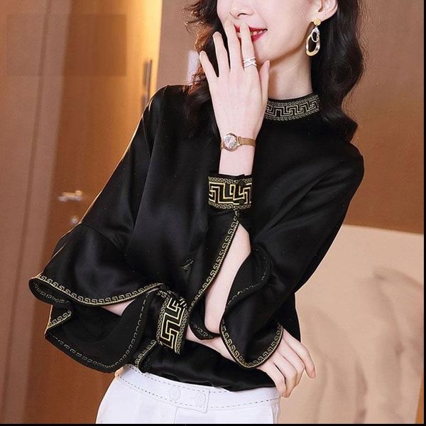 fashion spring autumn style women shirt casual long sleeve o neck loose shirts elegant ruffles df3349, White
fashion spring autumn style women shirt casual long sleeve o neck loose shirts elegant ruffles df3349, White