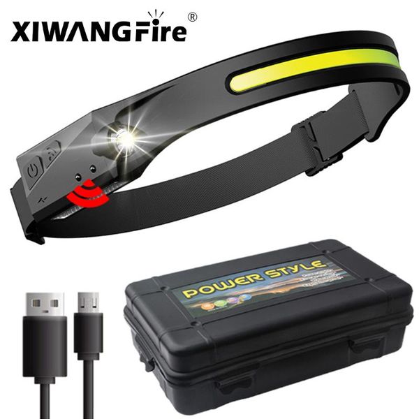 drop cob led induction riding headlamp 1200mah usb rechargeable hunting work light 3modes torch headlamps
drop cob led induction riding headlamp 1200mah usb rechargeable hunting work light 3modes torch headlamps