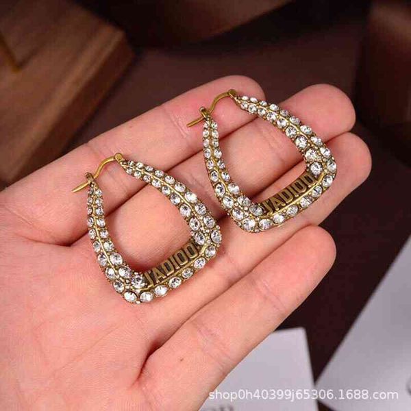 75% off outlet online family's new six letter full pearl earrings, brass, versatile, Silver
75% off outlet online family's new six letter full pearl earrings, brass, versatile, Silver