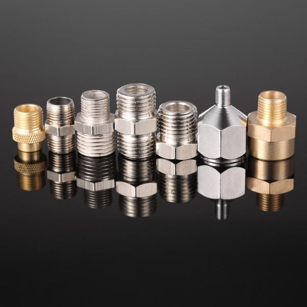 professional spray guns 7pcs airbrush adaptor kit fitting connector set for compressor hose convert plug 1/8" 1/4" bsp male femal
professional spray guns 7pcs airbrush adaptor kit fitting connector set for compressor hose convert plug 1/8" 1/4" bsp male femal