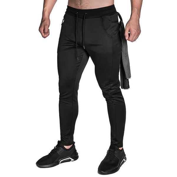 men's pants gyms jogging men bodybuilding running sportswear man sweatpants slim fit workout male joggers with towel loop, Black
men's pants gyms jogging men bodybuilding running sportswear man sweatpants slim fit workout male joggers with towel loop, Black
