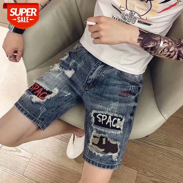 net red social guy shorts male cowboy hole self-cultivation beggar 5 points middle pants five #g78n, Blue
net red social guy shorts male cowboy hole self-cultivation beggar 5 points middle pants five #g78n, Blue