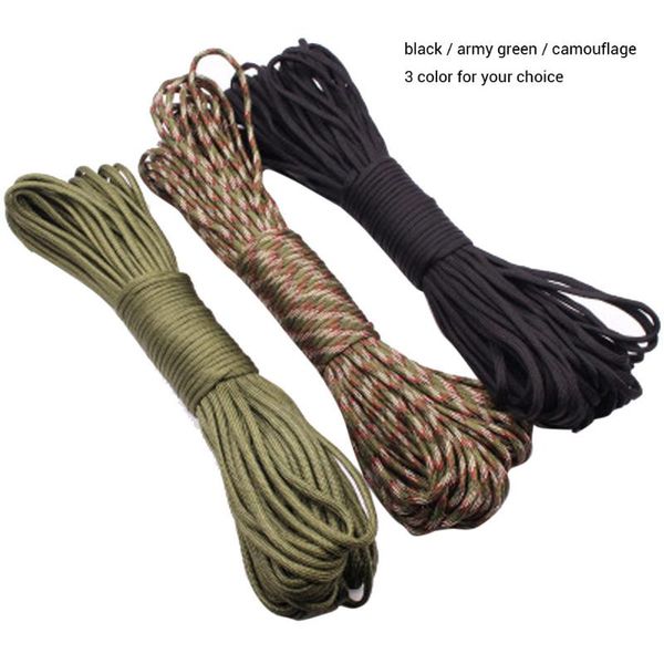 outdoor gadgets 100ft multifunction 7 strand parachute rope polyester cord rust resistant climbing camping survival tool equipment
outdoor gadgets 100ft multifunction 7 strand parachute rope polyester cord rust resistant climbing camping survival tool equipment