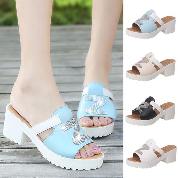 slippers women fashion bling slip on square heel thick platform shoes outdoor round toe slipper shoe outside apr 25, Black
slippers women fashion bling slip on square heel thick platform shoes outdoor round toe slipper shoe outside apr 25, Black