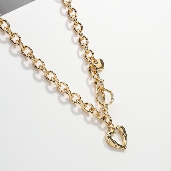 2021 vintage gold color heart shape necklace for women ladies punk chain pendant necklaces fashion jewelry chains, Silver
2021 vintage gold color heart shape necklace for women ladies punk chain pendant necklaces fashion jewelry chains, Silver