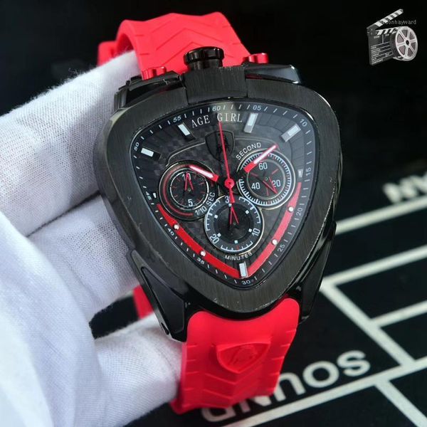 wristwatches men full black case quartz chronograph sapphire stainless steel watch luminous gents blue red rubber, Slivery;brown
wristwatches men full black case quartz chronograph sapphire stainless steel watch luminous gents blue red rubber, Slivery;brown