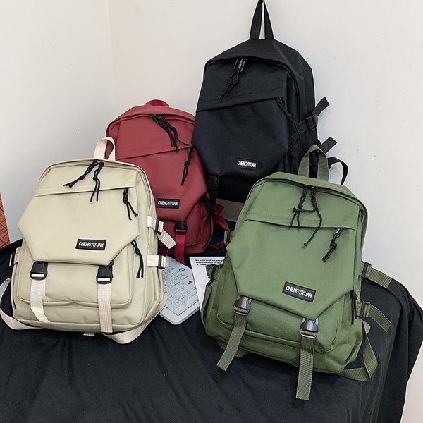 backpack 2021 college style men and women large capacity fashion students schoolbag leisure trend travel simple
backpack 2021 college style men and women large capacity fashion students schoolbag leisure trend travel simple