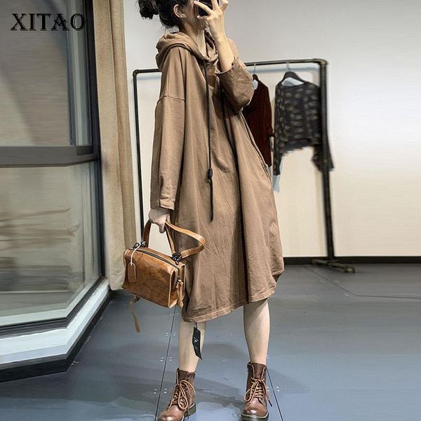 casual dresses xitao vintage hole dress fashion women full sleeve minority elegant pullover pleated solid color loose zxr1656, Black;gray
casual dresses xitao vintage hole dress fashion women full sleeve minority elegant pullover pleated solid color loose zxr1656, Black;gray
