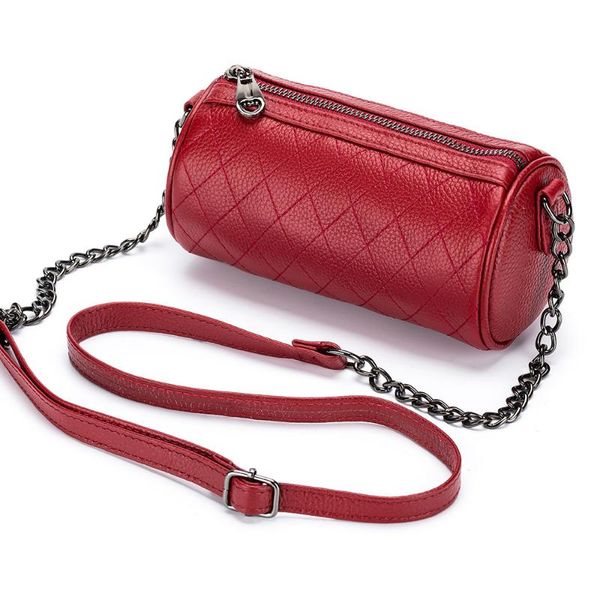 duffel bags 2021 genuine cowhide leather large capacity cylinder crossbody lady chain decoration strap travel single shoulder bag
duffel bags 2021 genuine cowhide leather large capacity cylinder crossbody lady chain decoration strap travel single shoulder bag